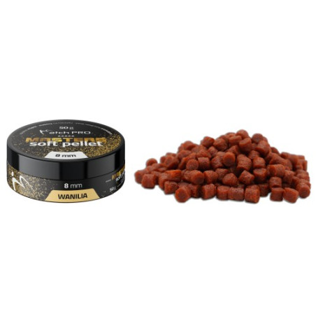 MASTERS SOFT PELLET 50g / 8mm / wanilia Match Pro MASTERS SOFT PELLET 50g / 8mm / wanilia Match Pro