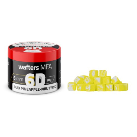 Przynęta Match Pro 6D Wafters MFA 8mm - ananas/kwas masłowy Przynęta Match Pro 6D Wafters MFA 8mm - ananas/kwas masłowy