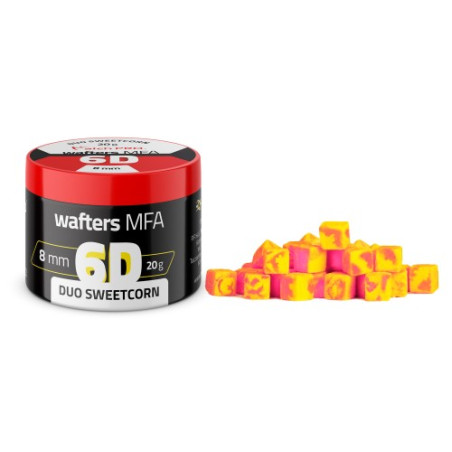 Przynęta Match Pro 6D Wafters MFA 8mm - słodka kukurydza Przynęta Match Pro 6D Wafters MFA 8mm - słodka kukurydza