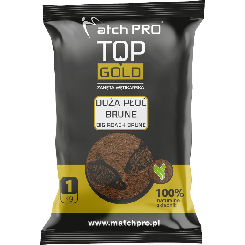 Zanęta Match Pro Top Gold 1000g Zanęta Match Pro Top Gold 1000g