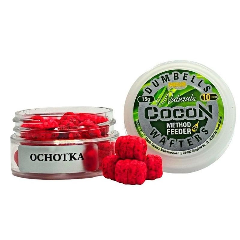 Waftersy Dumbells Cocon Wafters 10mm 15g / Ochotka Meus Waftersy Dumbells Cocon Wafters 10mm 15g / Ochotka Meus