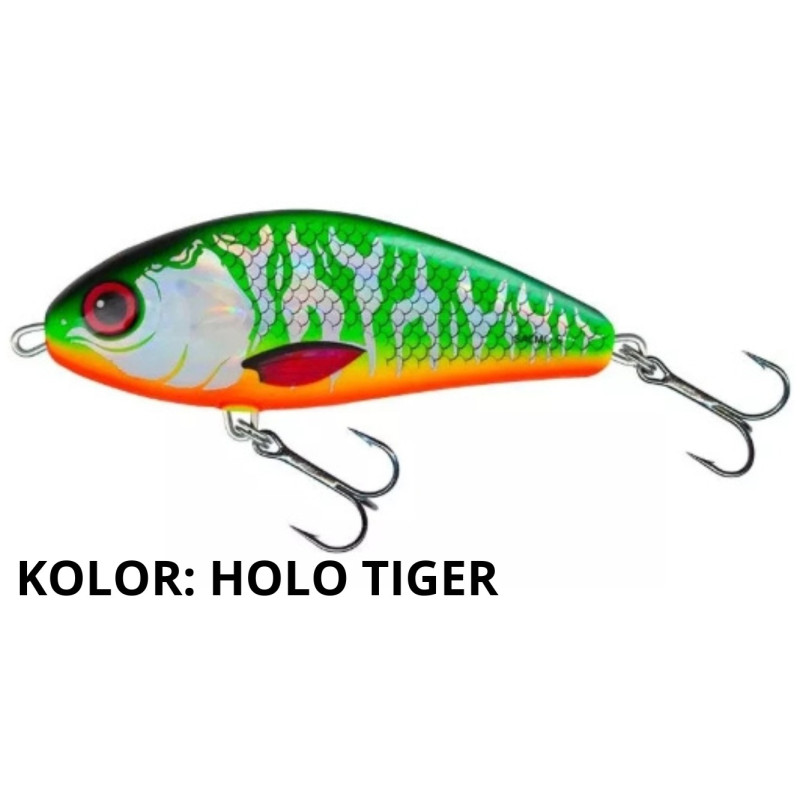 Wobler Salmo Fatso F8S 8cm HOLO TIGER Wobler Salmo Fatso F8S 8cm HOLO TIGER
