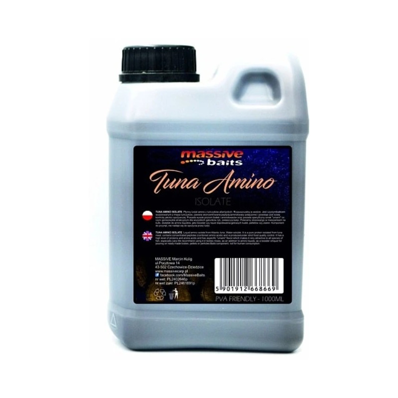 Dodatek Massive Baits Liquids 1L - Tuna Amino Dodatek Massive Baits Liquids 1L - Tuna Amino