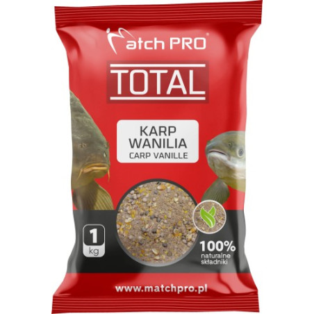 Zanęta MatchPro Total 1kg - Feeder, karp, leszcz lin karaś Zanęta MatchPro Total 1kg - Feeder, karp, leszcz lin karaś