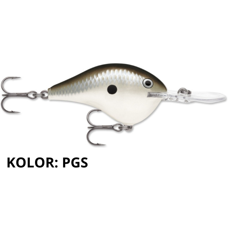 Wobler Rapala DT16 Dives to 7cm PGS Wobler Rapala DT16 Dives to 7cm PGS