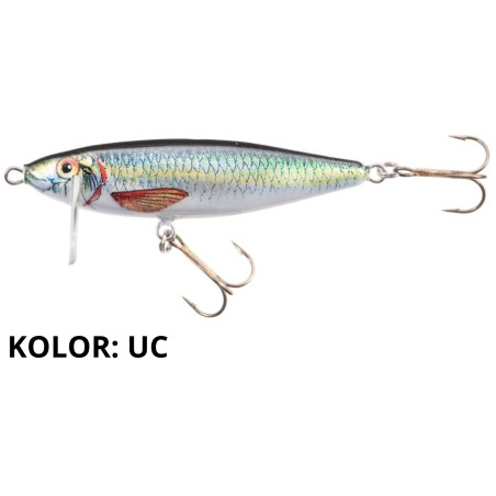 Wobler Jaxon Holo Select Bolek tonący 7cm UC Wobler Jaxon Holo Select Bolek tonący 7cm UC