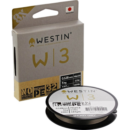 Plecionka Westin W3 8 BRAID 150m / 0,08mm Plecionka Westin W3 8 BRAID 150m / 0,08mm