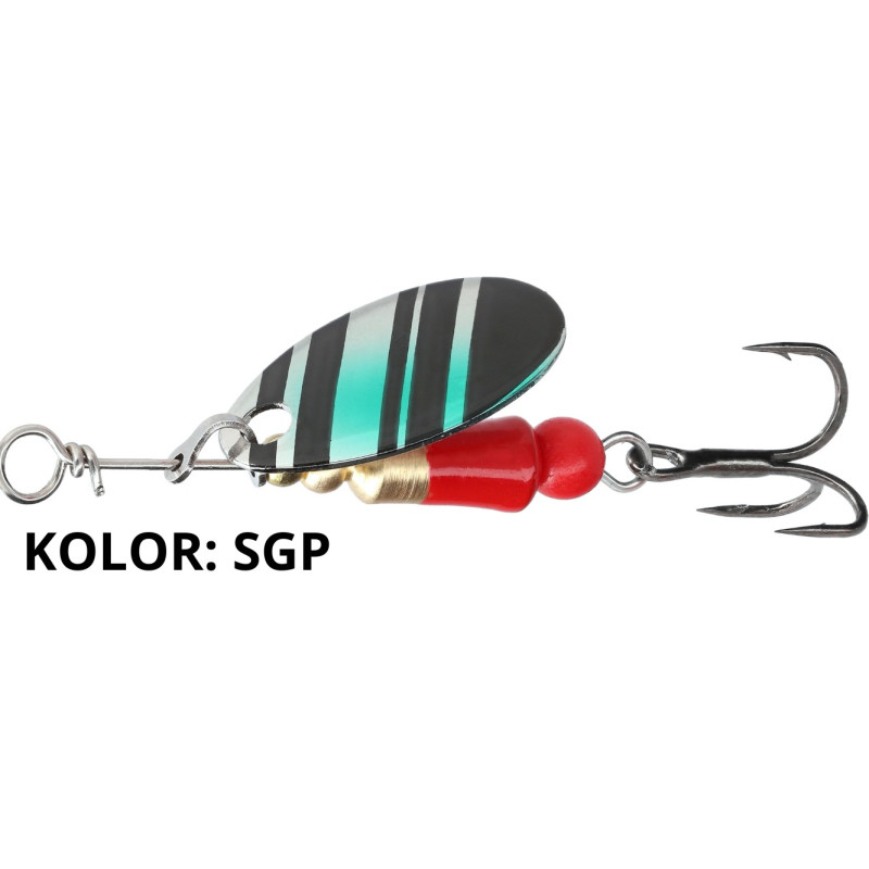 Błystka M-Craft Micro Spinner nr 0 SGP Mikado Błystka M-Craft Micro Spinner nr 0 SGP Mikado
