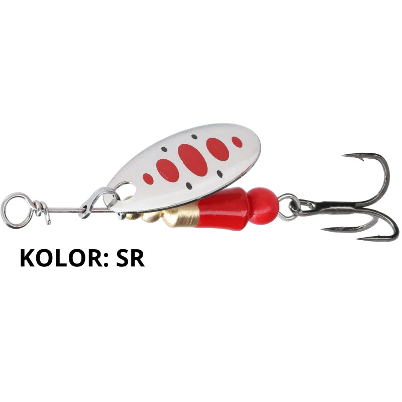 Błystka M-Craft Micro Spinner nr 0 SR Mikado Błystka M-Craft Micro Spinner nr 0 SR Mikado