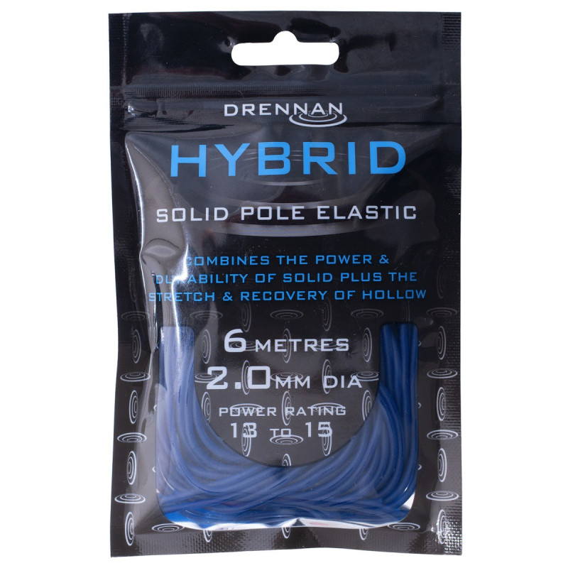 Amortyzator Hybrid Solid Elastic 6m 600cm / 2,00mm Drennan Amortyzator Hybrid Solid Elastic 6m 600cm / 2,00mm Drennan