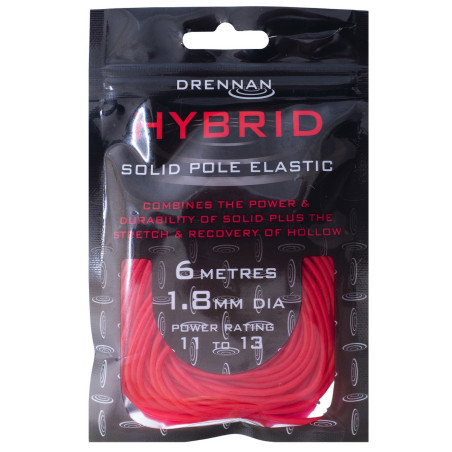 Amortyzator Hybrid Solid Elastic 6m 600cm / 1,80mm Drennan