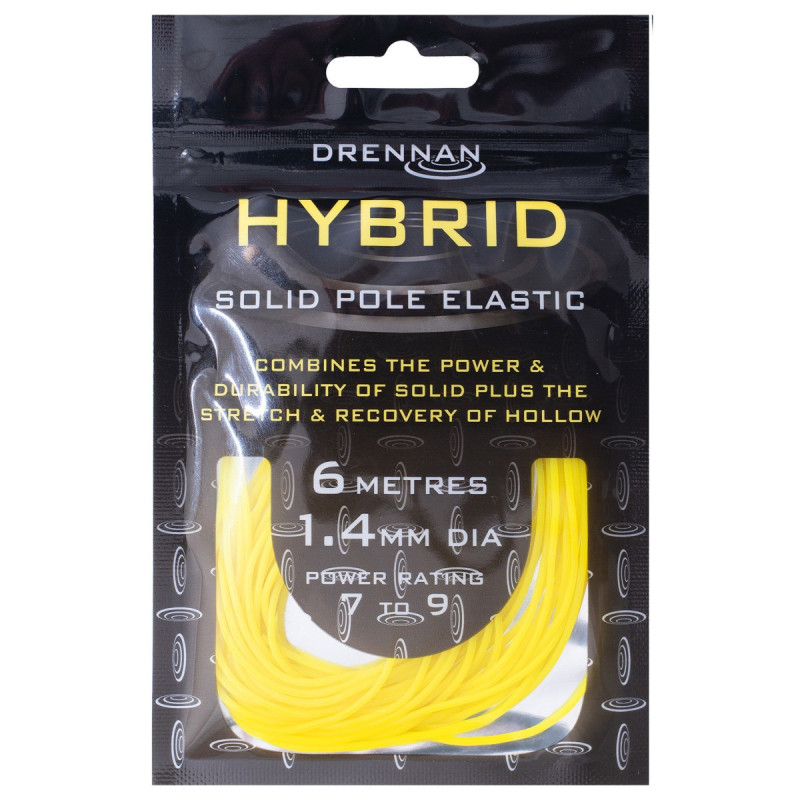 Amortyzator Hybrid Solid Elastic 6m 600cm / 1,40mm Drennan Amortyzator Hybrid Solid Elastic 6m 600cm / 1,40mm Drennan