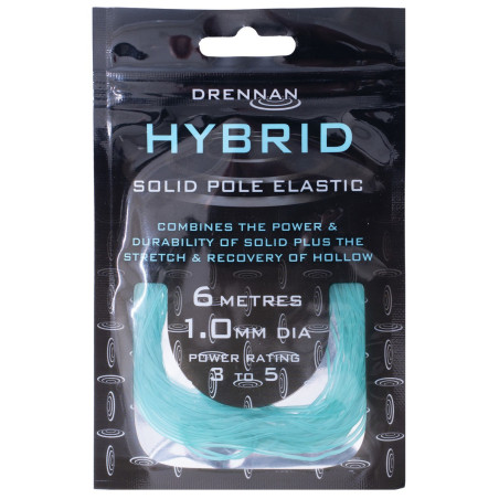 Amortyzator Hybrid Solid Elastic 6m 600cm / 1,00mm Drennan