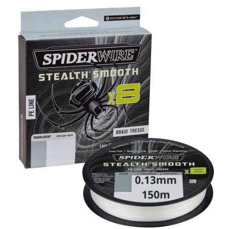 Plecionka SpiderWire Stealth Smooth x8 transparentna 150m / 0,23mm Plecionka SpiderWire Stealth Smooth x8 transparentna 150m / 0,23mm