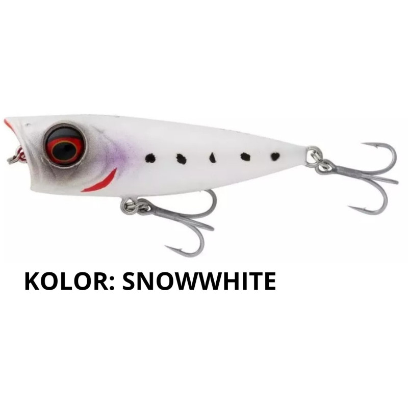 Wobler Savage Gear Micro Popper 4.3cm snowwhite Wobler Savage Gear Micro Popper 4.3cm snowwhite