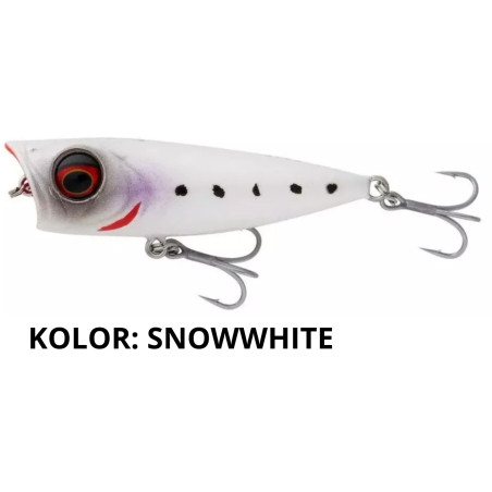 Wobler Savage Gear Micro Popper 5,5cm snowwhite Wobler Savage Gear Micro Popper 5,5cm snowwhite
