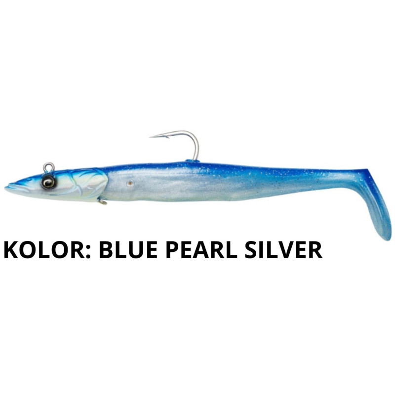 Przynęta Savage Gear Sandeel V2 27,5cm Blue Pearl Silver Przynęta Savage Gear Sandeel V2 27,5cm Blue Pearl Silver