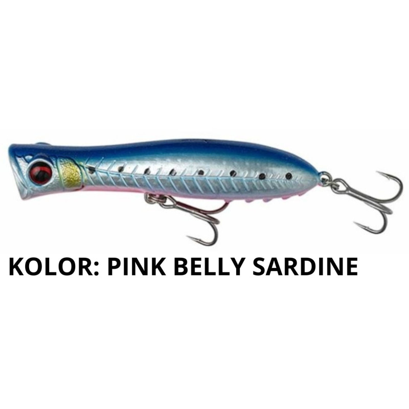 Przynęta Savage Gear Gravity Popper 13cm pink belly sardine Przynęta Savage Gear Gravity Popper 13cm pink belly sardine
