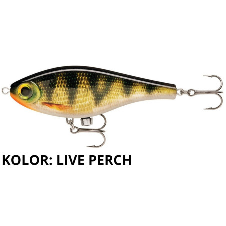 Wobler Rapala Super Shadow Rap Jerk 11cm live perch Wobler Rapala Super Shadow Rap Jerk 11cm live perch