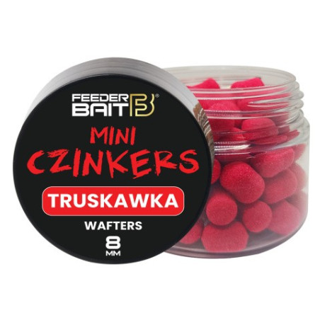 Przynęta Feeder Bait Mini Czinkers 8mm - Truskawka Przynęta Feeder Bait Mini Czinkers 8mm - Truskawka