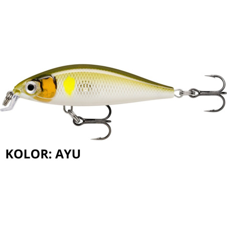 Wobler Rapala X-Light Minnow 5cm AYU Wobler Rapala X-Light Minnow 5cm AYU