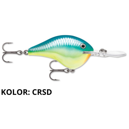 Wobler Rapala DT-20 Dives to 7cm CRSD Wobler Rapala DT-20 Dives to 7cm CRSD