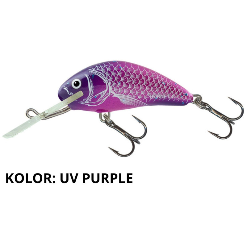Wobler Salmo Hornet H3F 3,5cm UV PURPLE Wobler Salmo Hornet H3F 3,5cm UV PURPLE