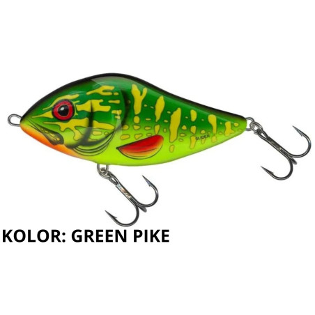 Wobler Salmo Slider SD10F 10cm GREEN PIKE Wobler Salmo Slider SD10F 10cm GREEN PIKE