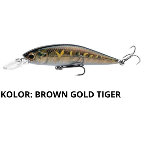Wobler Shimano Yasei Trigger Twitch S 9 cm brown gold trout Wobler Shimano Yasei Trigger Twitch S 9 cm brown gold trout