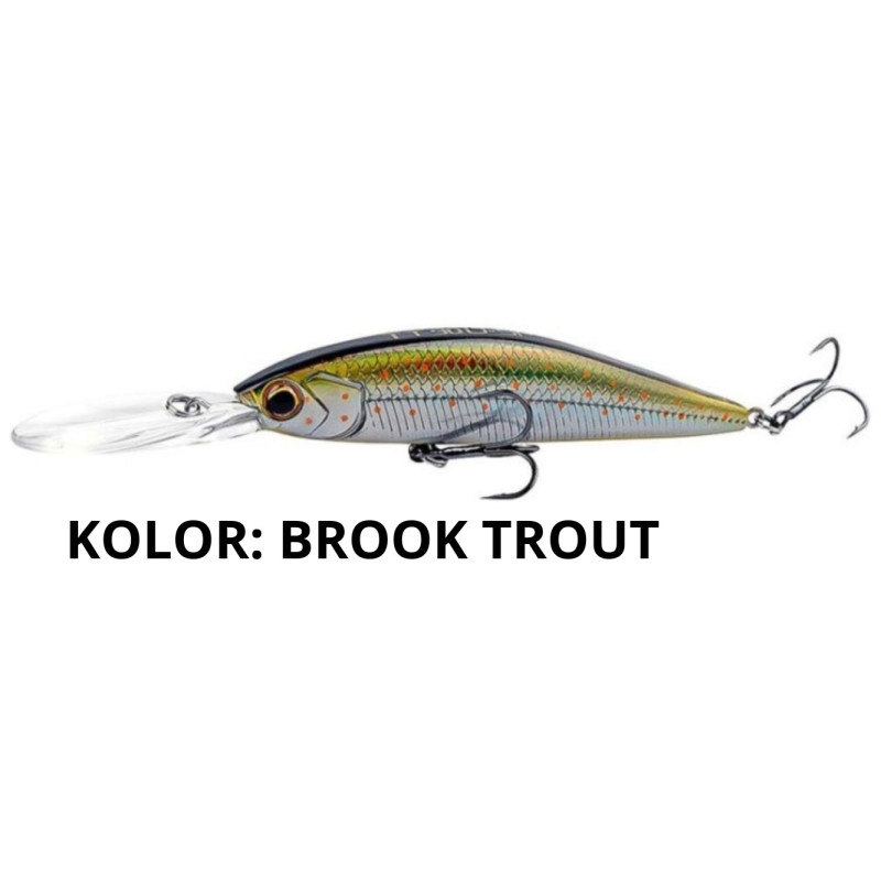 Wobler Shimano Yasei Trigger Twitch D-SP 9 cm Brook Trout Wobler Shimano Yasei Trigger Twitch D-SP 9 cm Brook Trout