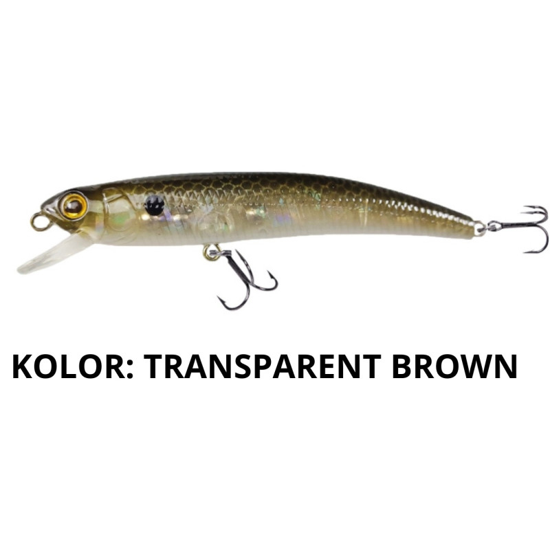 Wobler Robinson Minnow F90 9cm TRANSPARENT BROWN Wobler Robinson Minnow F90 9cm TRANSPARENT BROWN