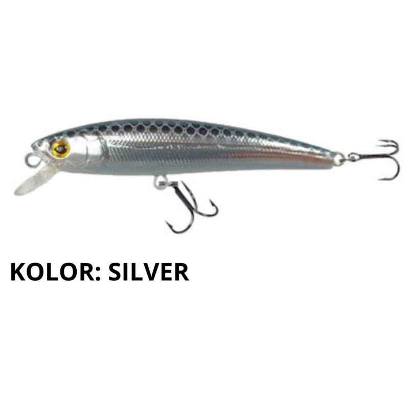 Wobler Robinson Drift 7,5cm silver Wobler Robinson Drift 7,5cm silver