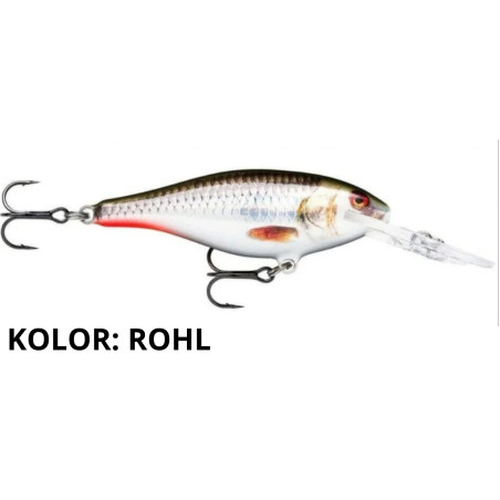 Wobler Rapala Shad Rap 9cm ROHL Wobler Rapala Shad Rap 9cm ROHL