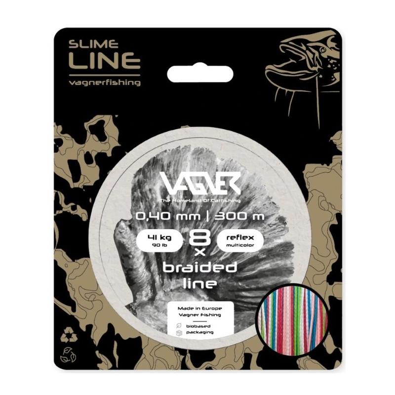 Plecionka VAGNER Line Reflex Multicolor 300m / 0,40mm Plecionka VAGNER Line Reflex Multicolor 300m / 0,40mm