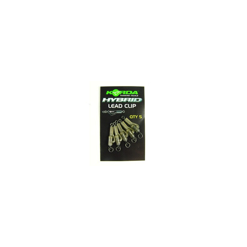 Klips zabezpieczający Hybrid Lead Clips KHCW Korda Klips zabezpieczający Hybrid Lead Clips KHCW Korda