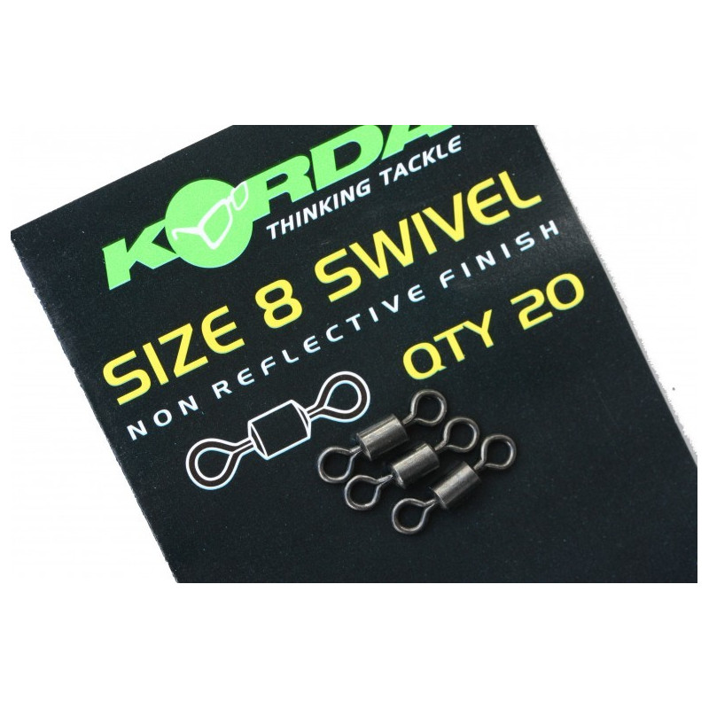 Krętlik Korda SIZE 8 SWIVEL roz. 8 Krętlik Korda SIZE 8 SWIVEL roz. 8
