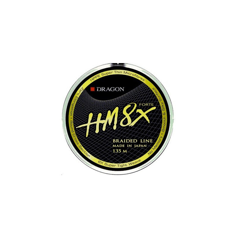 Plecionka Dragon HM 8X FORTE 135m / 0.16mm Plecionka Dragon HM 8X FORTE 135m / 0.16mm