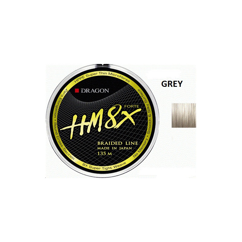 Plecionka Dragon HM 8X FORTE 135m / 0.06mm Plecionka Dragon HM 8X FORTE 135m / 0.06mm