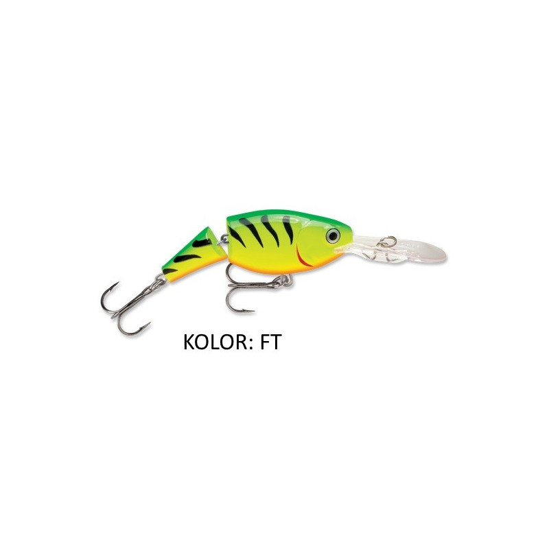 Wobler Rapala Jointed Shad Rap 5 cm BBSD Wobler Rapala Jointed Shad Rap 5 cm BBSD