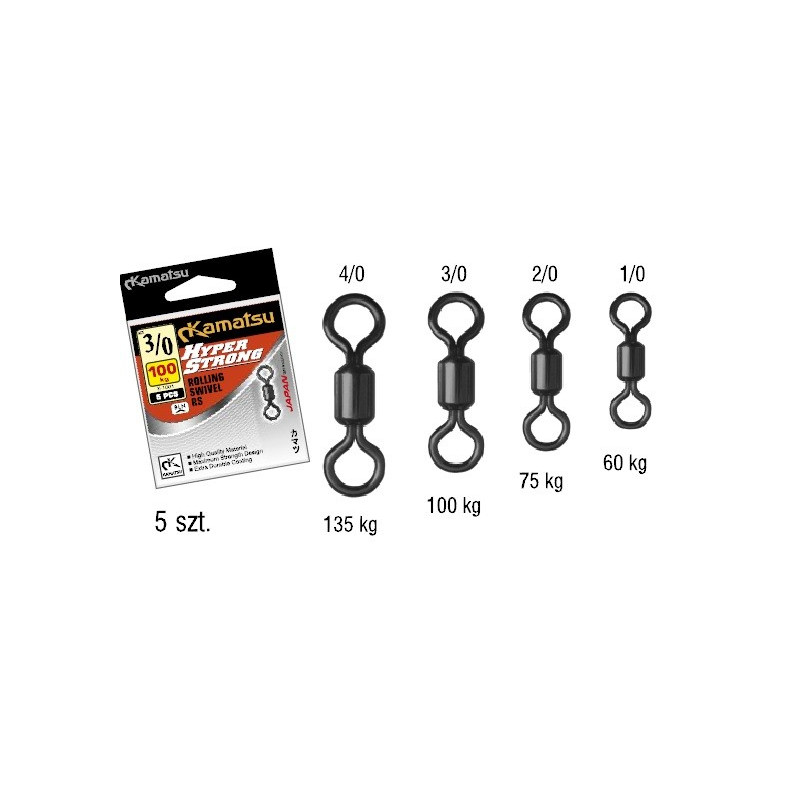Krętlik Kamatsu Rolling Swivel roz. 2 Krętlik Kamatsu Rolling Swivel roz. 2