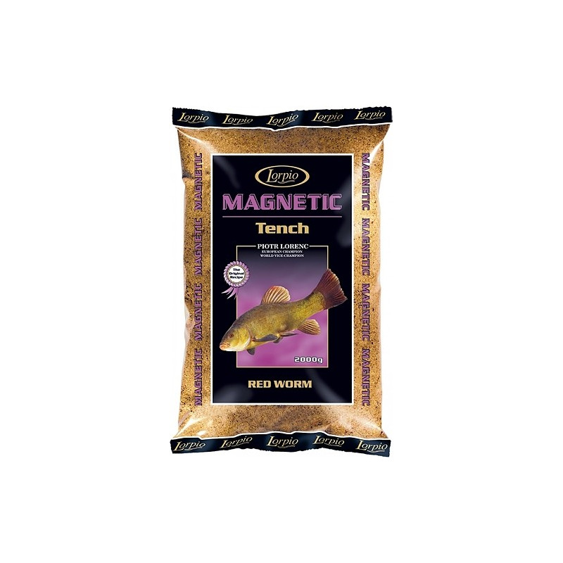 Zanęta Lorpio MAGNETIC Tench 2kg - Lin,czerwony robak Zanęta Lorpio MAGNETIC Tench 2kg - Lin,czerwony robak