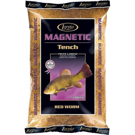 Zanęta Lorpio MAGNETIC Tench 2kg - Lin,czerwony robak Zanęta Lorpio MAGNETIC Tench 2kg - Lin,czerwony robak