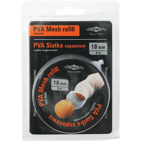 Siatka PVA Miakdo Zapasowa szpula 5m - 44mm wolno rozpuszczalna Siatka PVA Miakdo Zapasowa szpula 5m - 44mm wolno rozpuszczalna