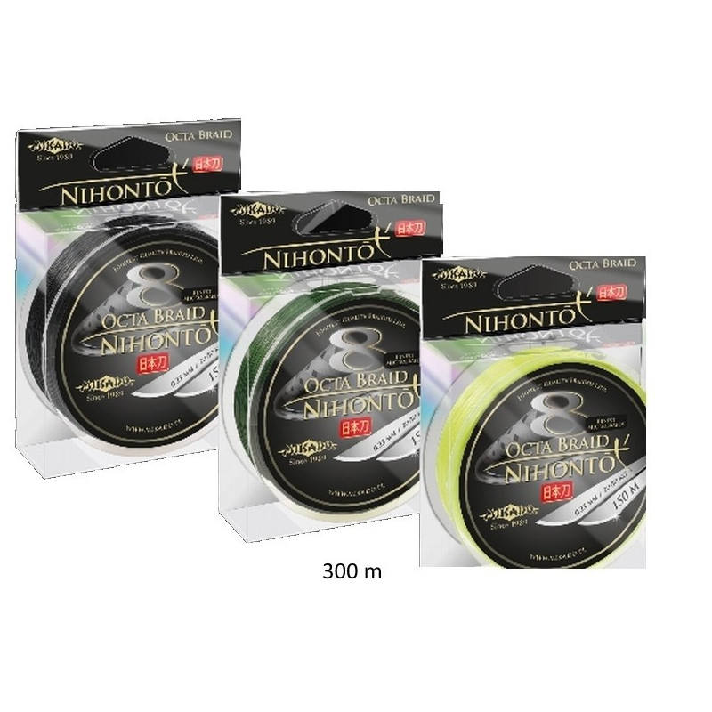 Plecionka Mikado Nihonto Octa Braid 300 metrów 0.14mm Plecionka Mikado Nihonto Octa Braid 300 metrów 0.14mm