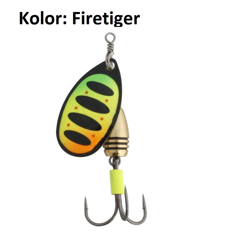 Błystka obrotowa Savage Gear Rotex 14g roz.5 fluo orange silver Błystka obrotowa Savage Gear Rotex 14g roz.5 fluo orange silver