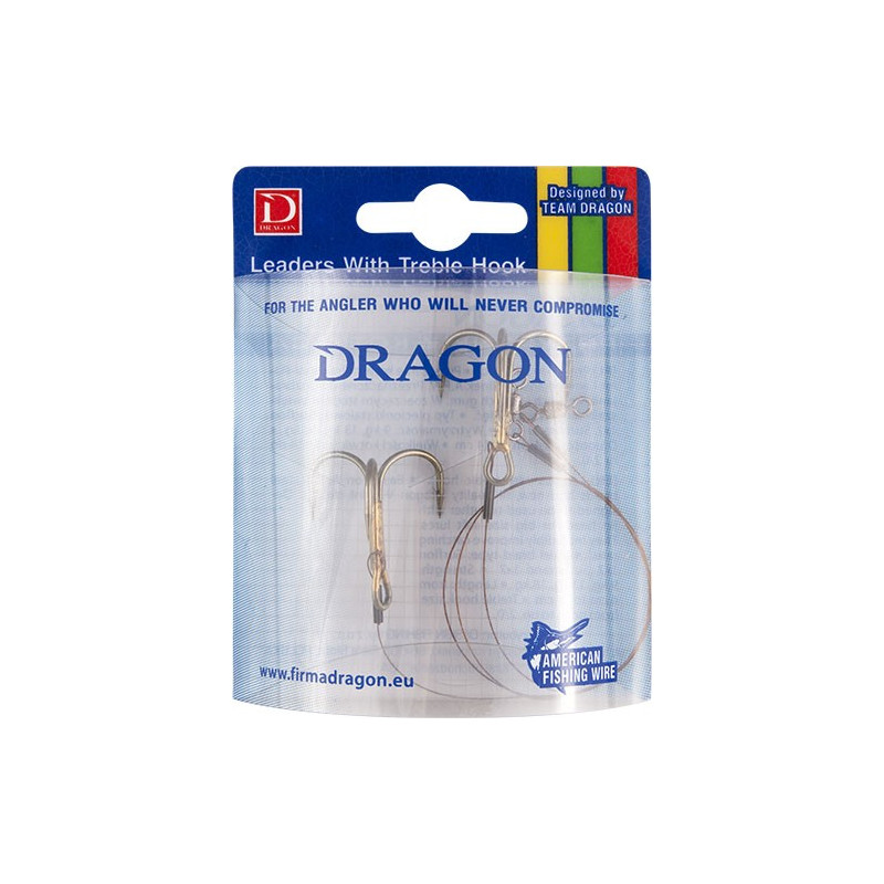 Przypony z kotwiczką Dragon Surfstrand 40cm hak 2 13kg Przypony z kotwiczką Dragon Surfstrand 40cm hak 2 13kg