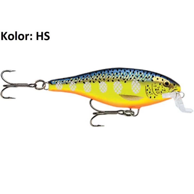 Wobler Rapala Shallow Shad Rap 7cm SSB Wobler Rapala Shallow Shad Rap 7cm SSB