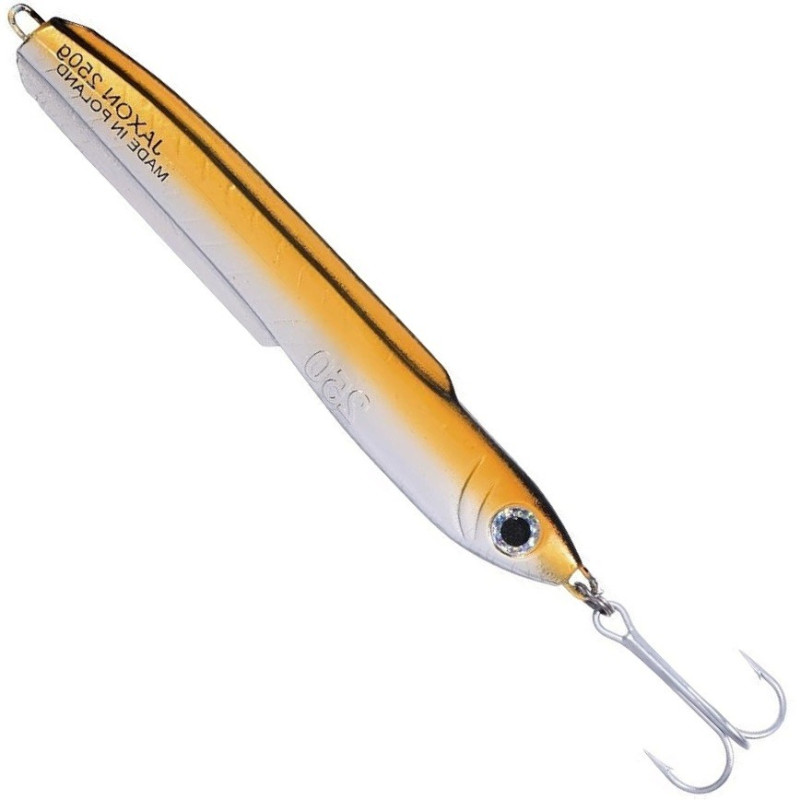Pilker Jaxon HOLO SELECT BORN DOUBLE POINT 180g pomarańczowo-niebieski