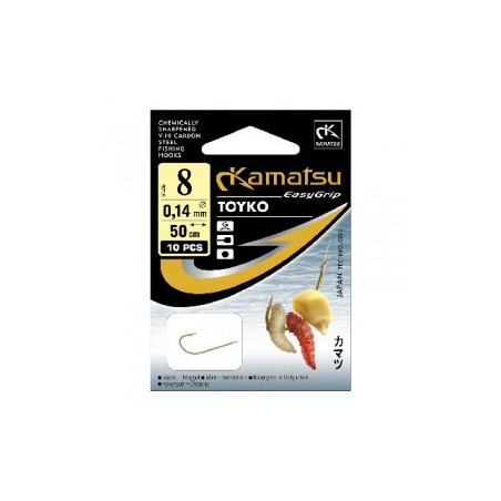 Haczyk Kamatsu z przyponem 50 kanapka toyko roz. 12 Haczyk Kamatsu z przyponem 50 kanapka toyko roz. 12