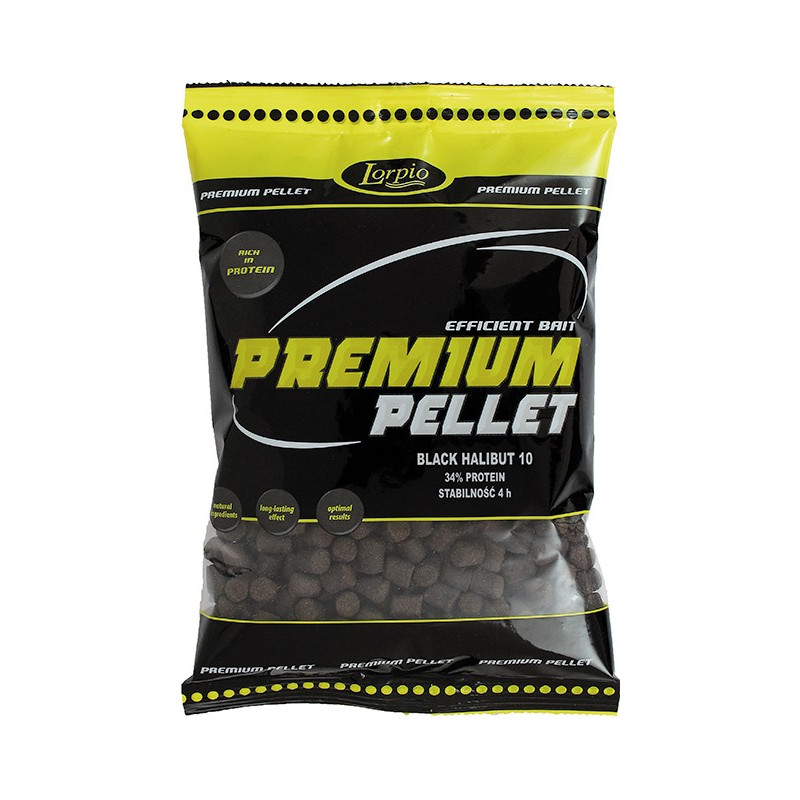 Pellet Lorpio Black Halibut 700g - 6mm Pellet Lorpio Black Halibut 700g - 6mm